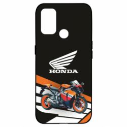 Чехол для Oppo A53/A32/A33 Honda Bike-PrintSalon Чехол для Oppo A53/A32/A33 Honda Bike