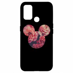Чехол для Oppo A53/A32/A33 Inner world flowers mickey mouse