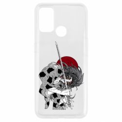 Чехол для Oppo A53/A32/A33 Kokushibo Tsugikuni - PrintSalon