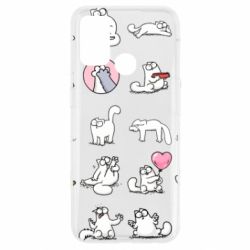 Чохол для Oppo A53 / A32 / A33Кот Саймона емоції - PrintSalon
