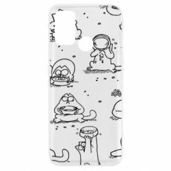 Чохол для Oppo A53 / A32 / A33Кіт Саймона - PrintSalon