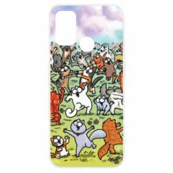 Чохол для Oppo A53 / A32 / A33Коти танцюють - PrintSalon