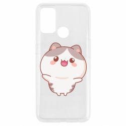 Чехол для Oppo A53/A32/A33 Котик обнимает тебя - PrintSalon