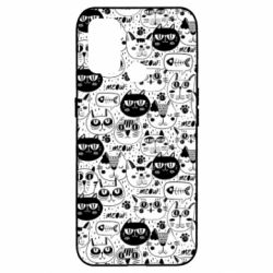 Чохол для Oppo A53 / A32 / A33Коти патерн - PrintSalon