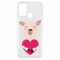 Чохол для Oppo A53 / A32 / A33Lama with heart - PrintSalon