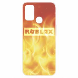 Чехол для Oppo A53/A32/A33 Logo and fire