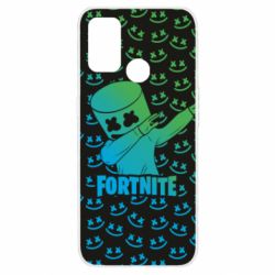 Чехол для Oppo A53/A32/A33 Marshmello Fortnite Dab Neon-PrintSalon Чехол для Oppo A53/A32/A33 Marshmello Fortnite Dab Neon