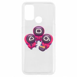Чехол для Oppo A53/A32/A33 Милые солдаты из игры в кальмара - PrintSalon