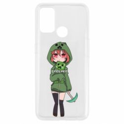 Чехол для Oppo A53/A32/A33 Minecraft anime - PrintSalon
