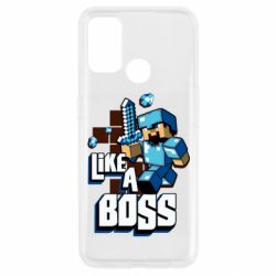 Чехол для Oppo A53/A32/A33 Minecraft Like a Boss