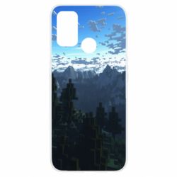 Чехол для Oppo A53/A32/A33 Minecraft nature-PrintSalon Чехол для Oppo A53/A32/A33 Minecraft nature