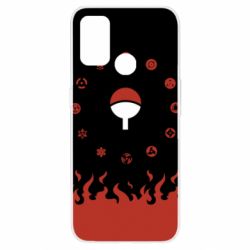 Чехол для Oppo A53/A32/A33 Naruto Sasuke Uchiha Sharingan - PrintSalon