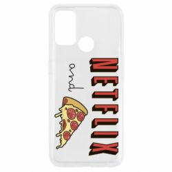 Чехол для Oppo A53/A32/A33 Netflix and pizza