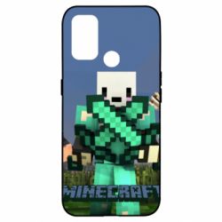 Чехол для Oppo A53/A32/A33 Novaskin Minecraft - PrintSalon