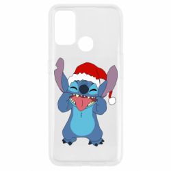 Чехол для Oppo A53/A32/A33 Новогодний Стич - PrintSalon