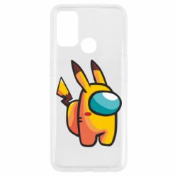 Чехол для Oppo A53/A32/A33 Pikachu Among Us-PrintSalon Чехол для Oppo A53/A32/A33 Pikachu Among Us