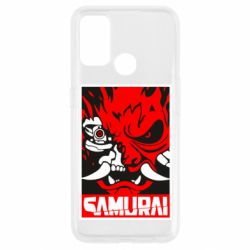 Чехол для Oppo A53/A32/A33 Poster samurai Cyberpunk