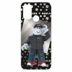 Чехол для Oppo A53/A32/A33 Roblox And Metal Logo