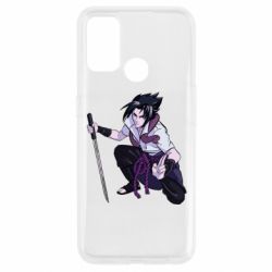Чехол для Oppo A53/A32/A33 Sasuke with katana - PrintSalon