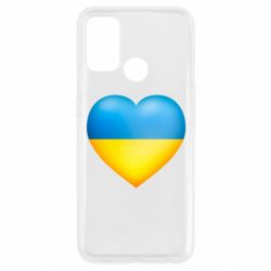 Чехол для Oppo A53/A32/A33 Серце патріота - PrintSalon