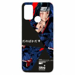Чехол для Oppo A53/A32/A33 shattered Itachi art