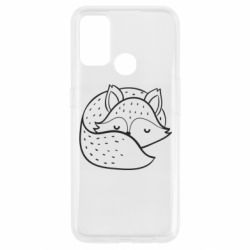 Чехол для Oppo A53/A32/A33 Sleeping fox