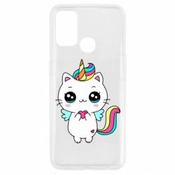Чехол для Oppo A53/A32/A33 The cat is unicorn - PrintSalon
