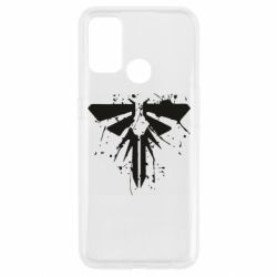 Чехол для Oppo A53/A32/A33 The last of us spray logo - PrintSalon