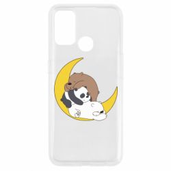 Чехол для Oppo A53/A32/A33 We bare bears sleep - PrintSalon