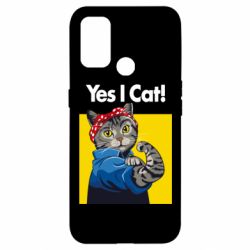 Чехол для Oppo A53/A32/A33 Yes I Cat - PrintSalon