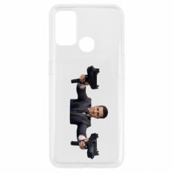 Чехол для Oppo A53/A32/A33 Зеленский с оружием - PrintSalon
