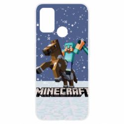 Чохол для Oppo A53 / A32 / A33Зимовий Майнкрафт - PrintSalon
