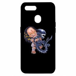 Чехол для Oppo A5s/A12 Alien vs Predator - PrintSalon