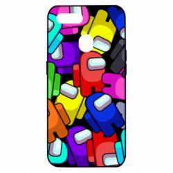 Чехол для Oppo A5s/A12 Among us multicolored - PrintSalon