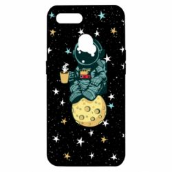 Чохол для Oppo A5s / A12Astronaut and coffee - PrintSalon