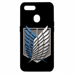 Чехол для Oppo A5s/A12 Attack Titan Survey Corps Logo 3D - PrintSalon