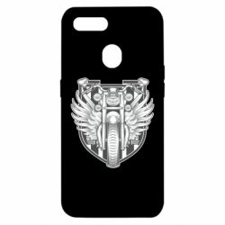 Чехол для Oppo A5s/A12 Bike Shield Art - PrintSalon