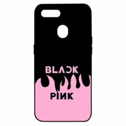 Чехол для Oppo A5s/A12 Blackpink pink fire - PrintSalon