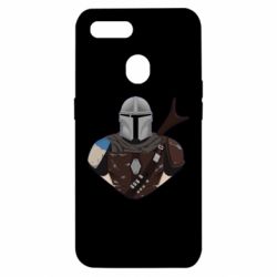 Чехол для Oppo A5s/A12 Bust of Mandalorian - PrintSalon
