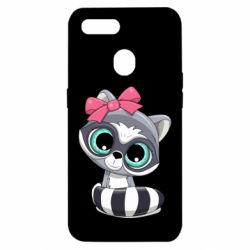 Чехол для Oppo A5s/A12 Cute raccoon - PrintSalon