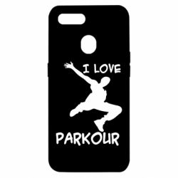 Чехол для Oppo A5s/A12 I love parkour - PrintSalon