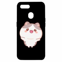 Чехол для Oppo A5s/A12 Котик обнимает тебя - PrintSalon