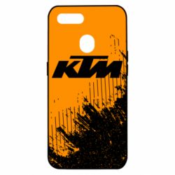 Чехол для Oppo A5s/A12 KTM and grunge background - PrintSalon
