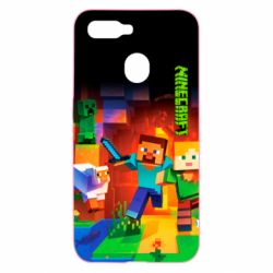 Чехол для Oppo A5s/A12 Майнкрафт - PrintSalon