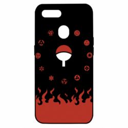Чехол для Oppo A5s/A12 Naruto Sasuke Uchiha Sharingan - PrintSalon