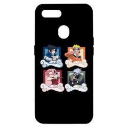 Чехол для Oppo A5s/A12 Naruto team 7 in action - PrintSalon