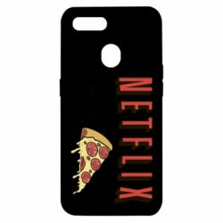 Чехол для Oppo A5s/A12 Netflix and pizza - PrintSalon