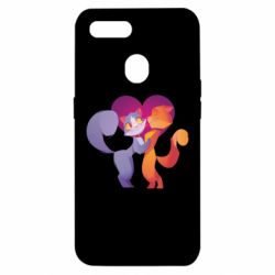 Чохол для Oppo A5s / A12Парочка. Котики - PrintSalon