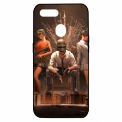 Чехол для Oppo A5s/A12 Pubg on the throne - PrintSalon