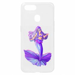 Чехол для Oppo A5s/A12 Purple Mermaid Barbie - PrintSalon